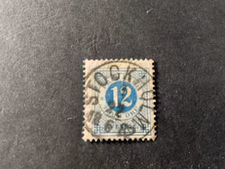 Ringtyp T 13 facit nr 32 praktstämplat STOCKHOLM 1