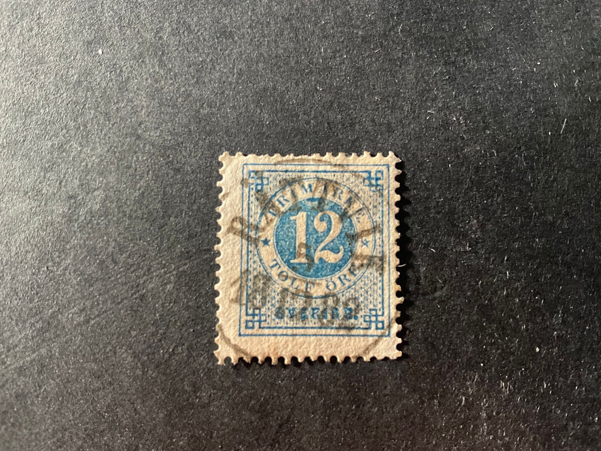 Ringtyp T 13 facit nr 32 praktstämplat RÄTTVIK