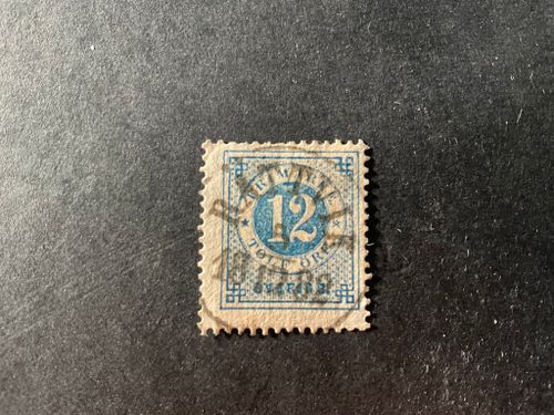 Ringtyp T 13 facit nr 32 praktstämplat RÄTTVIK
