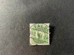 Gustaf V i medaljong facit nr 79 praktstämplat FALUN