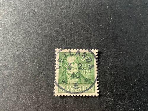 P H Ling facit nr 318 C lyxstämplat VETLANDA