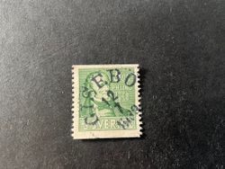 P H Ling facit nr 318 A fin stämpel GISEBO