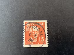 Gustaf V 80 år facit nr 267 A praktstämplat DJUPADAL
