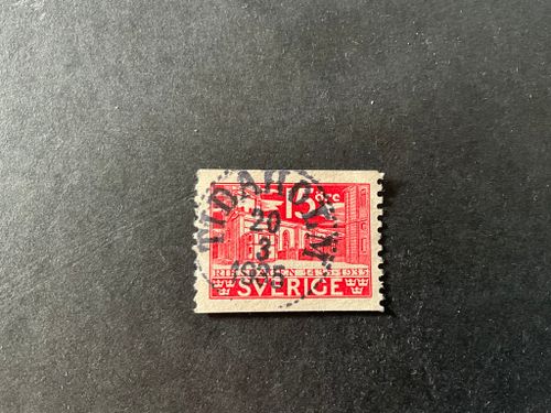 Riksdagen facit nr 242 A praktstämplat TIDAHOLM