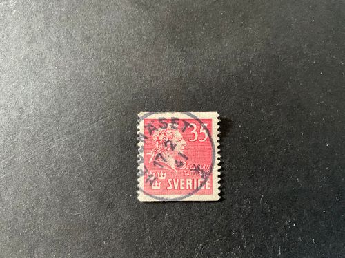 Bellman facit nr 325 fin stämpel HEDENÄSET