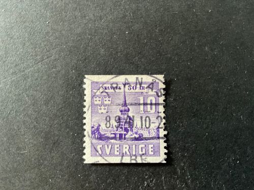 Skansen facit nr 330 A lyxstämplat TRANÅS