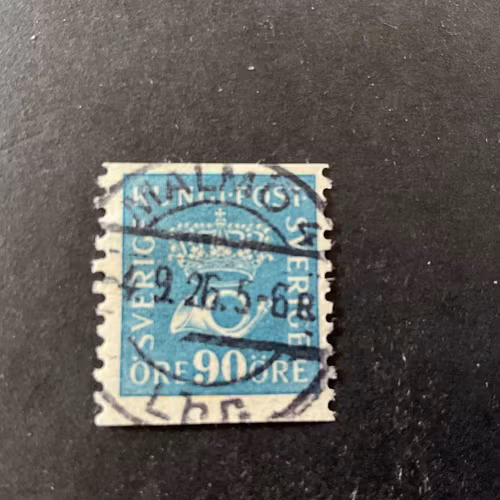Postemblem facit nr 167 lyxstämplat MALMÖ 4