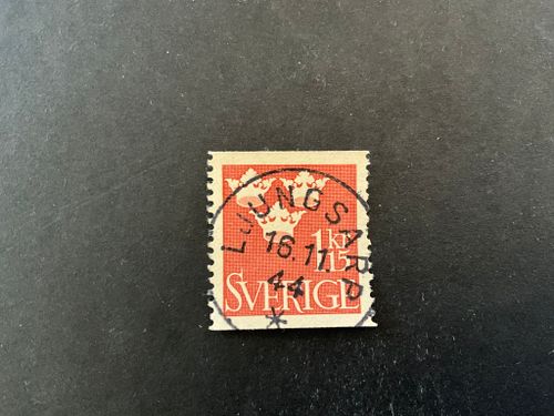 Tre kronor facit nr 297 praktstämplat LJUNGSARP
