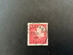 Gustaf VI Adolf typ III facit nr 433 A praktstämplat GÄLLIVARE