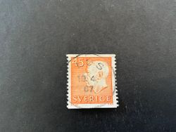 Gustaf VI Adolf typ III facit nr 429 A praktstämplat LOS