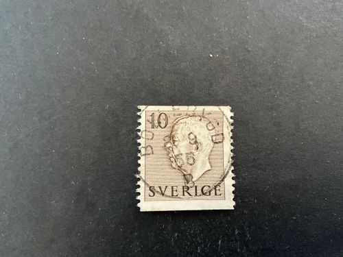 Gustaf VI Adolf typ I praktstämplat BOLLEBYGD