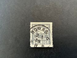 Hällristningar facit nr 458 praktstämplat BORÅS 6