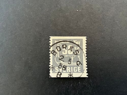Hällristningar facit nr 458 praktstämplat BORÅS 6