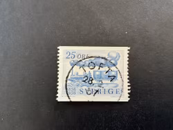 Sveriges järnvägar facit nr 484 A praktstämplat TOFTA