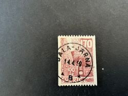 Götstålet facit nr 496 praktstämplat DALA-JÄRNA