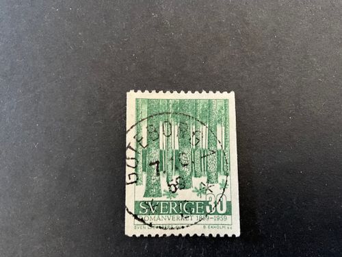Domänverket facit nr 505 A praktstämplat GÖTEBORG 1