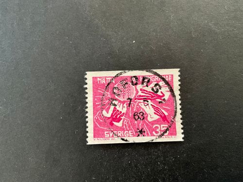 Världskampanjen mot hunger facit nr 544 A praktstämplat HOFORS