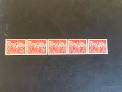 Sjöräddningssällskapet 50 år facit nr 487 postfriskt 5-strip