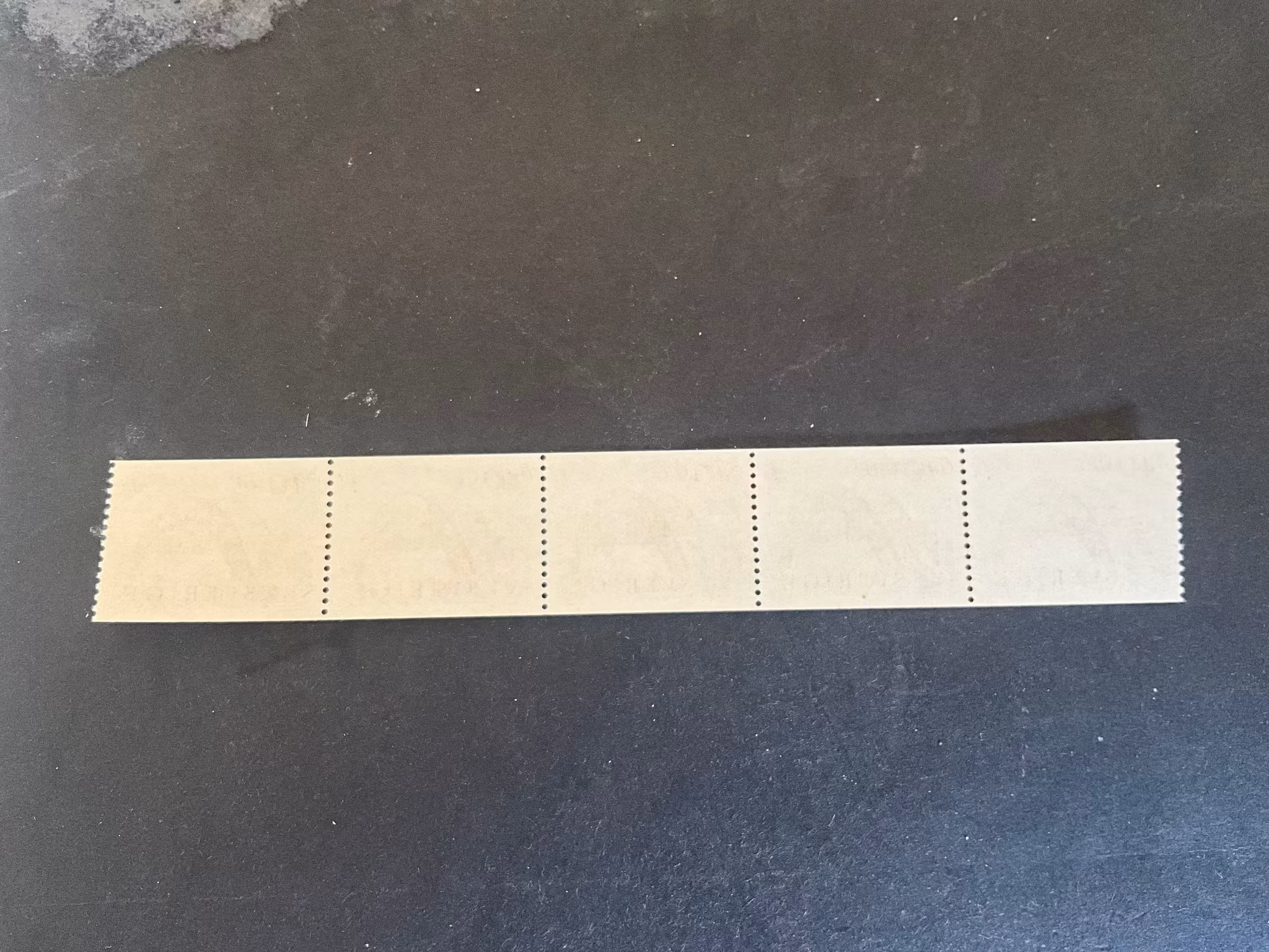 Sveriges järnvägar facit nr 485 postfriskt 5-strip