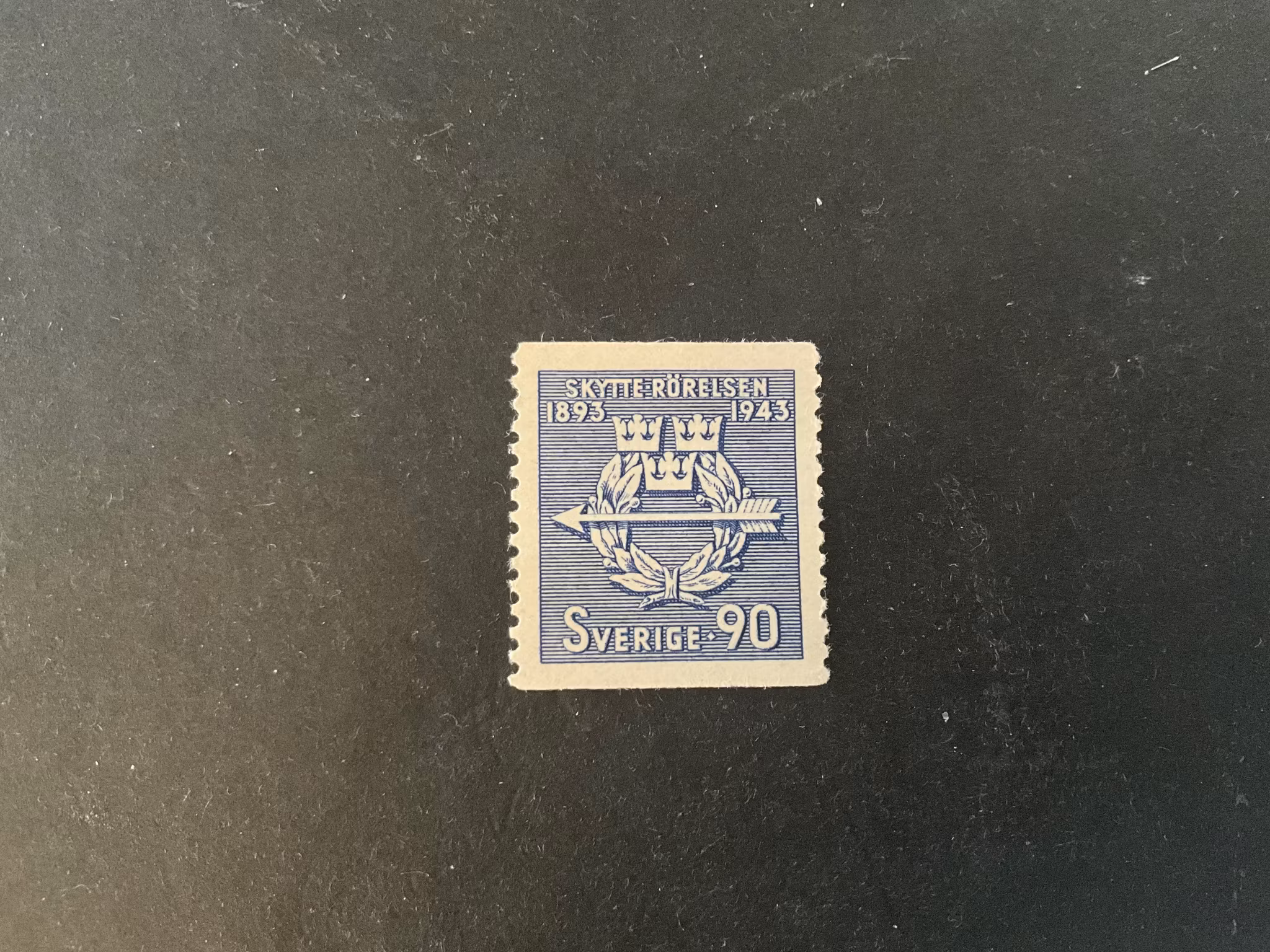 Skytterörelsen facit nr 348 postfriskt märke