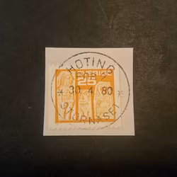 Guldgubbar facit 915 praktstämplat på klipp HOTING*STORNÄSET* POB 2 , sista dag