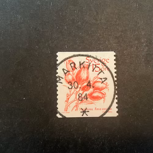 Frukter facit 1242 praktstämplat MARKITTA SISTA DAG