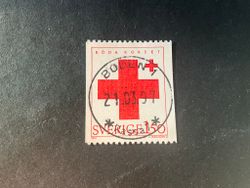 Röda kirset facit nr 1268 lyxstämplat BODEN 1