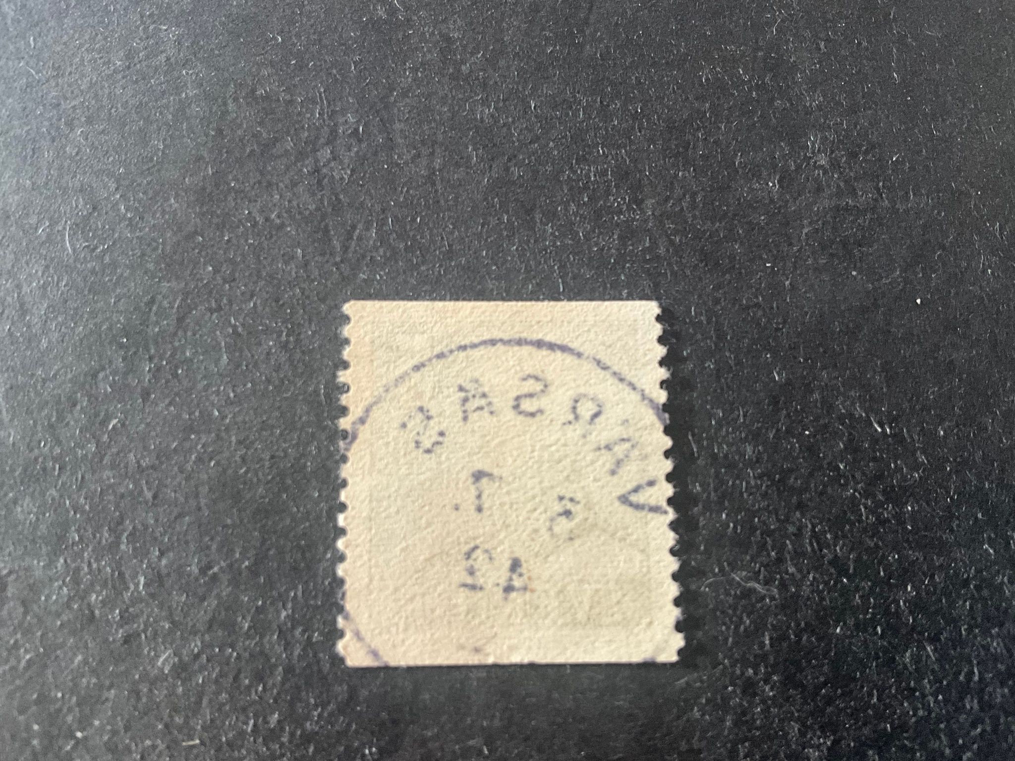 Gustaf V profil höger facit nr 271 A praktstämplat VÄRSÅS