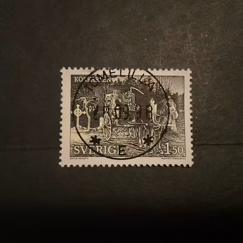 Svensk filmhistoria facit nr 1185 lyxstämplat TOMELILLA