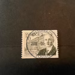 Nobelpris 1914 facit nr 904 lyxstämplat SYSSLEBÄCK
