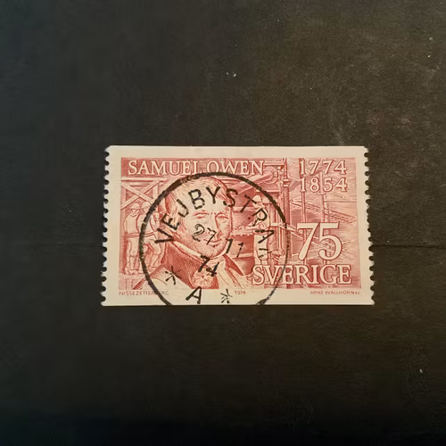 Samuel Owen facit nr 860 praktstämplat VEJBYSTRAND