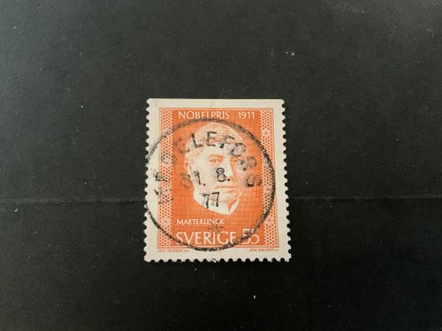 Nobelpris 1911 facit nr 751 B1 lyxstämplat MESELEFORS, sista dag