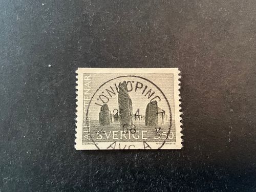 Ales stenar facit nr 579 praktstämplat JÖNKÖPING 1