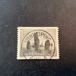 Ales stenar facit nr 579 praktstämplat JÖNKÖPING 1