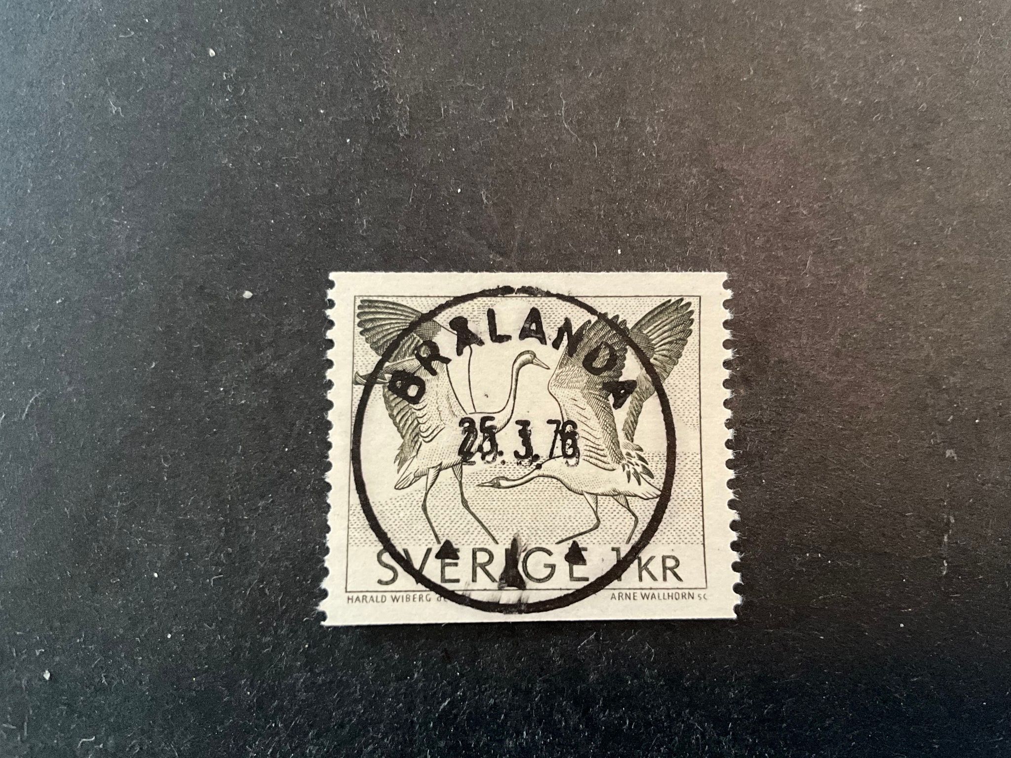 Trandans facit nr 621 lyxstämplat BRÅLANDA