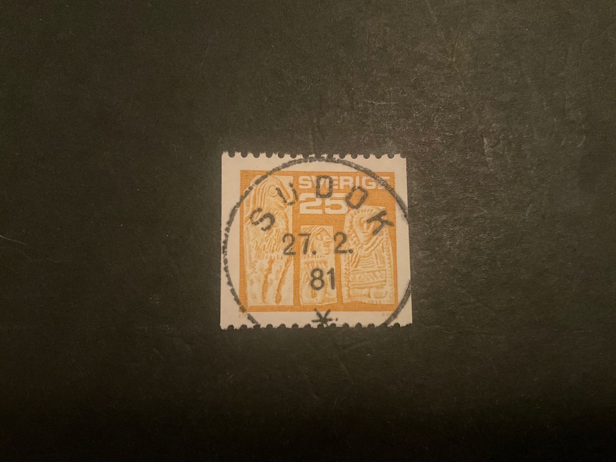 Guldgubbar facit nr 915 lyxstämplat SUDOK , sista dag