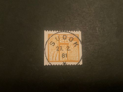 Guldgubbar facit nr 915 lyxstämplat SUDOK , sista dag