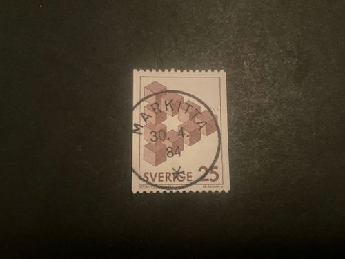 Omöjliga figurer facit 1199 lyxstämplat MARKITTA, sista dag