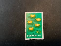 Norden IV miljövård facit nr 989 praktstämplat VALLA