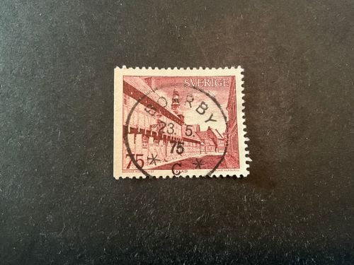 Ystad facit nr 866 B1 praktstämplat BORRBY