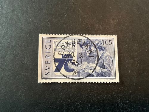 Leva tillsammans facit nr 1220 lyxstämplat ERKHEIKKI, sista dag
