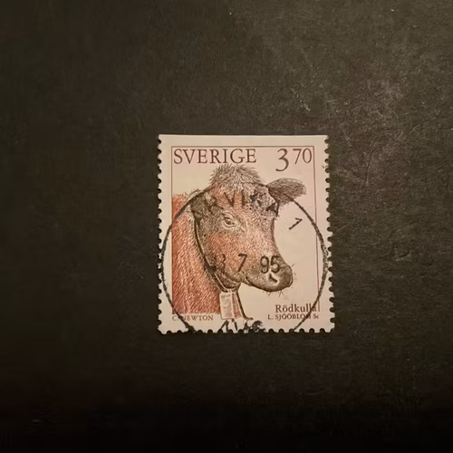 Lantdjur 2 facit nr 1879 praktstämplat ARVIKA