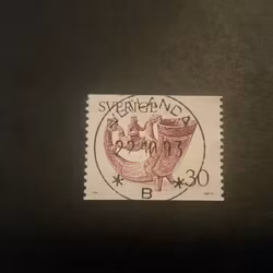 Dryckeshorn facit nr 973 lyxstämplat VETLANDA