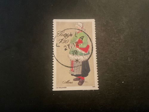 Folkdräkter facit nr 1109 praktstämplat FÄRILA