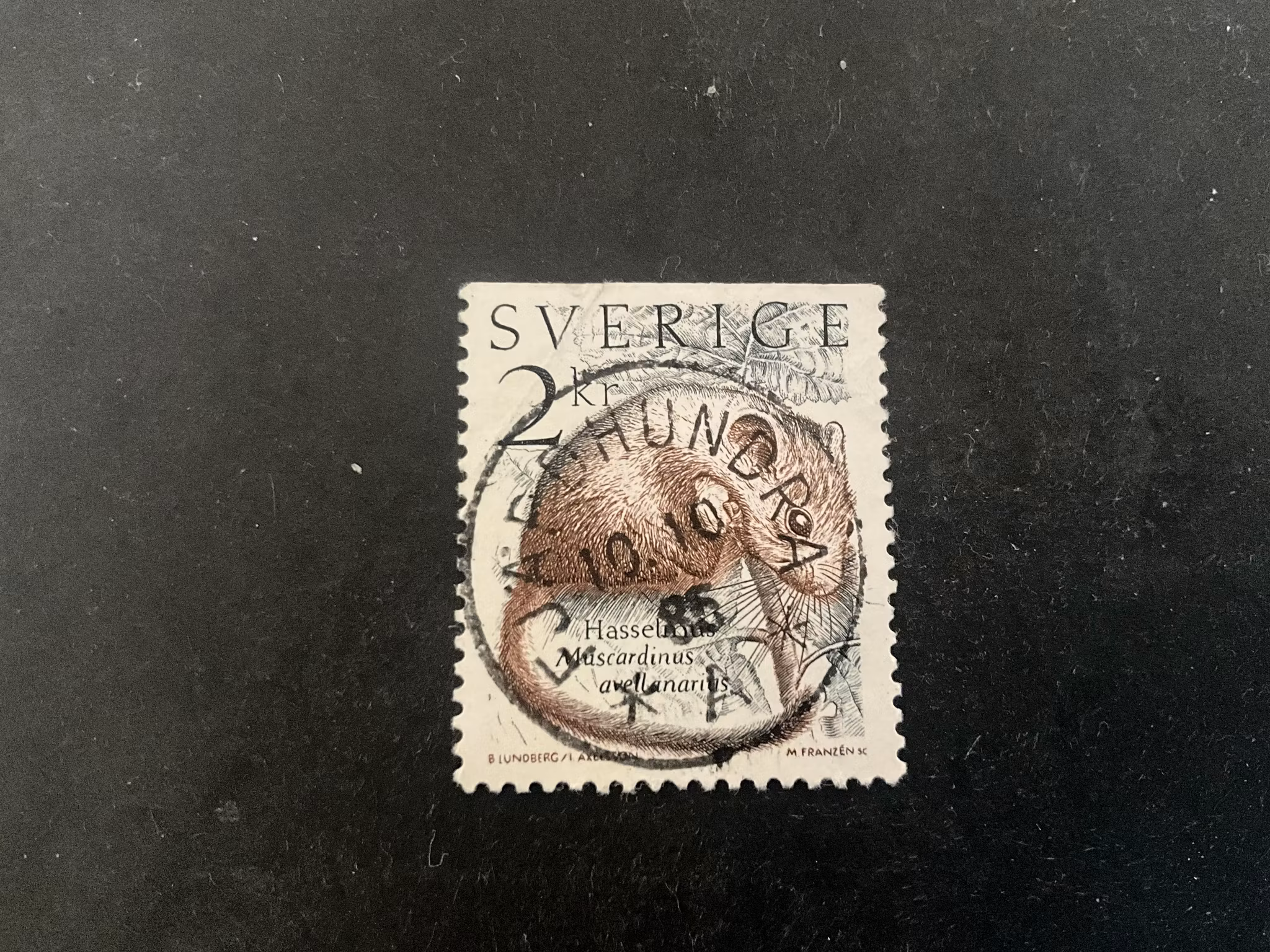 Levande natur facit nr 1339 praktstämplat FJÄRDHUNDRA