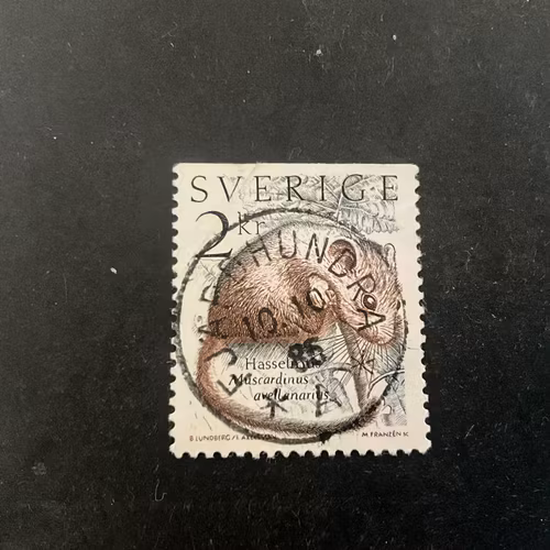 Levande natur facit nr 1339 praktstämplat FJÄRDHUNDRA