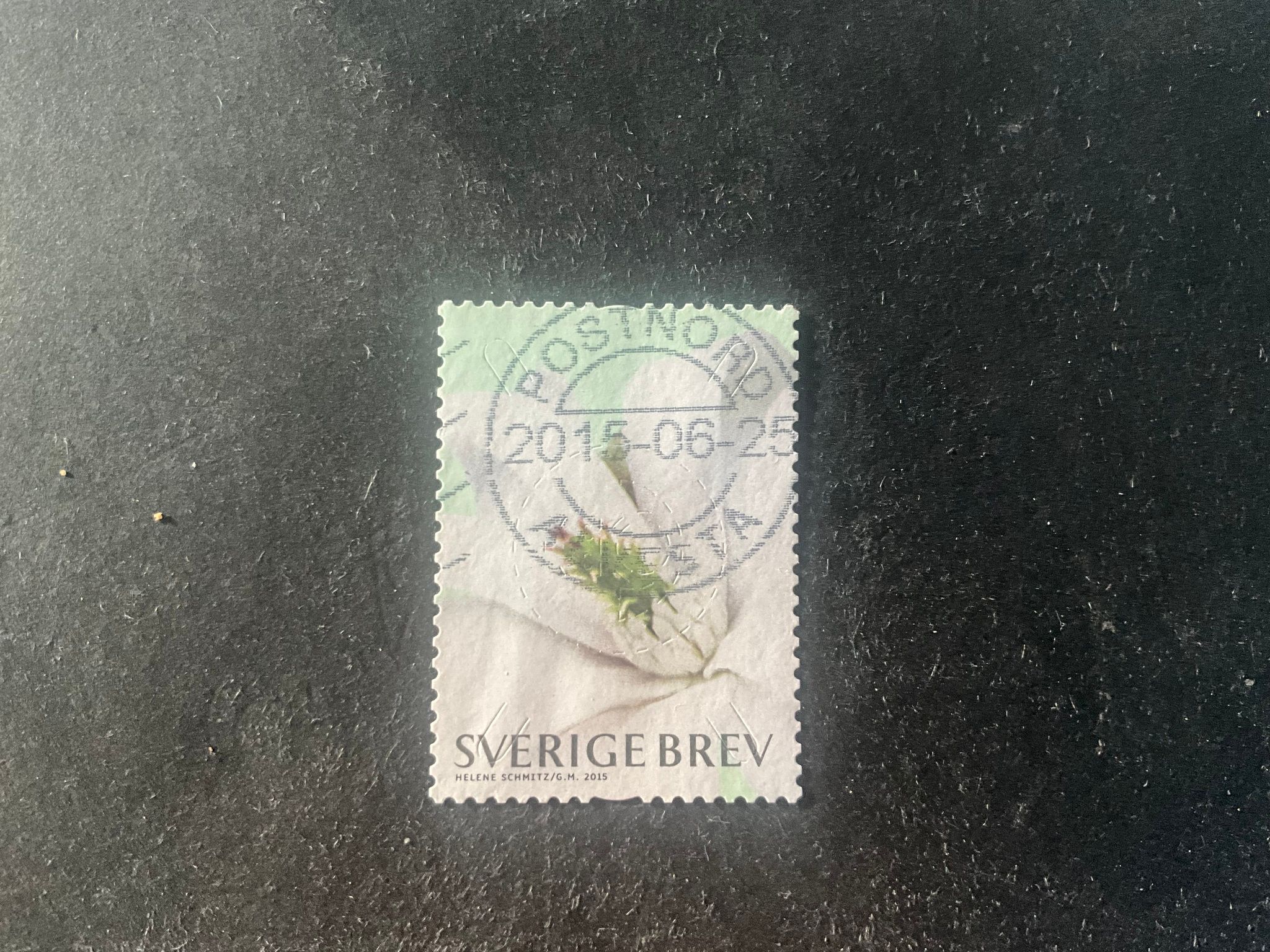 Mangolior facit nr 3068 praktstämplat POSTNORD ALVESTA
