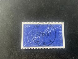 Nobelpristagare atomfysik facit nr 1231 lyxstämplat ÅSEDA