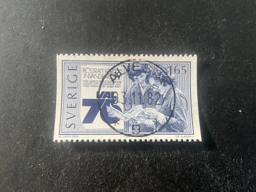 Leva tillsammans facit nr 1220 lyxstämplat ALVESTA