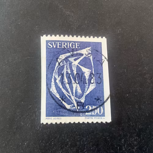 Rum utan filial facit nr 1030 lyxstämplat ALVESTA